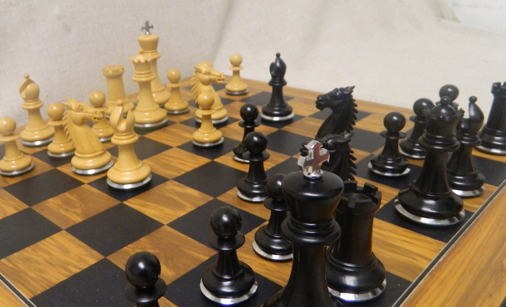 The Conqueror Staunton Chess Pieces