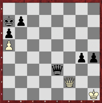 Chess Position at 93. Qf2