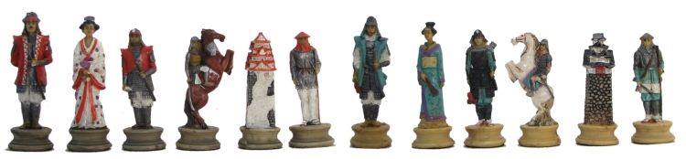 Samurai Chessmen