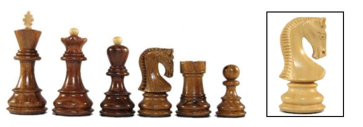 Velites Exotic Staunton Chessmen