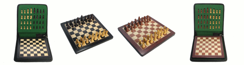 Magnetic Chess Set with Carrying Case