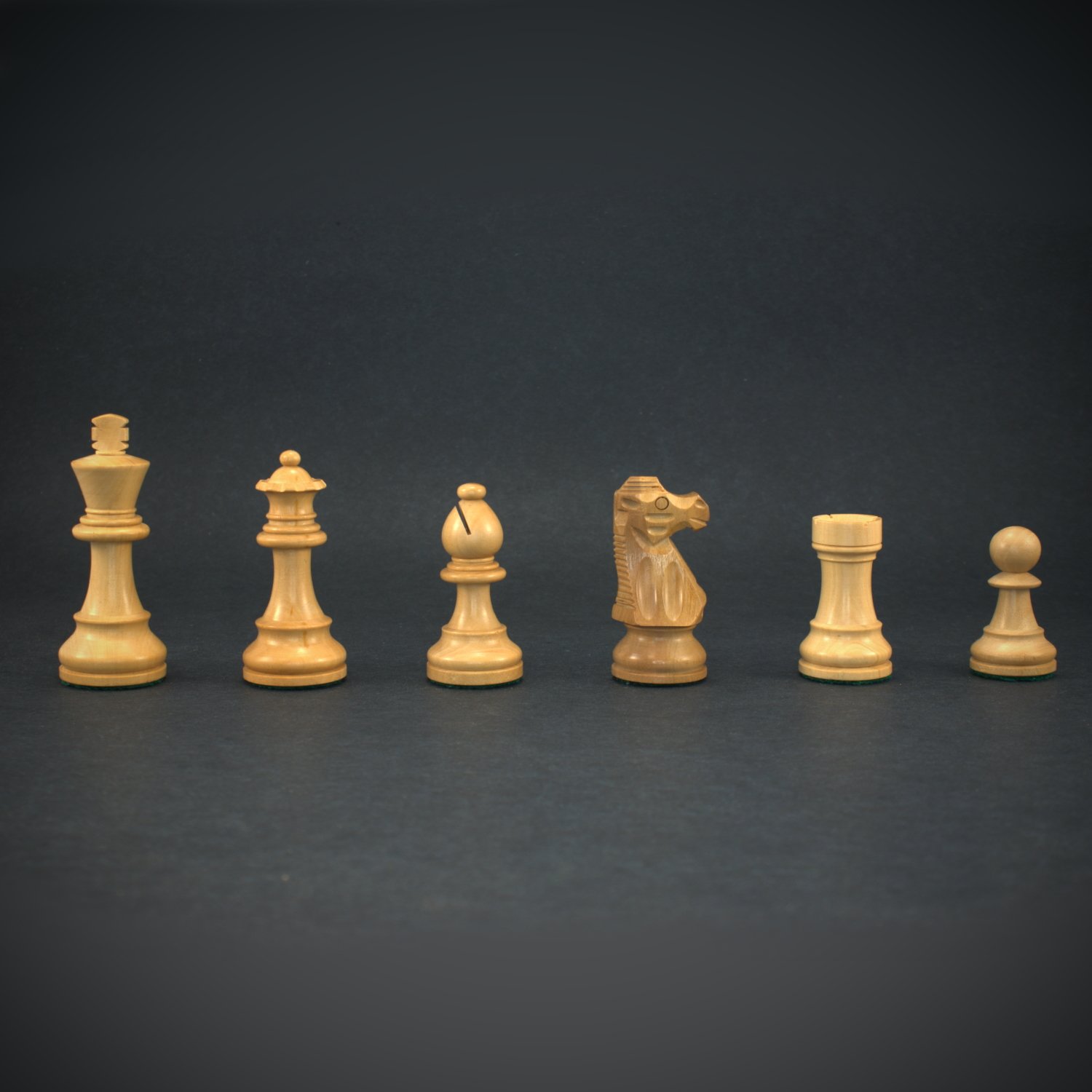 15 Elevated Weighted French Staunton Chess Set