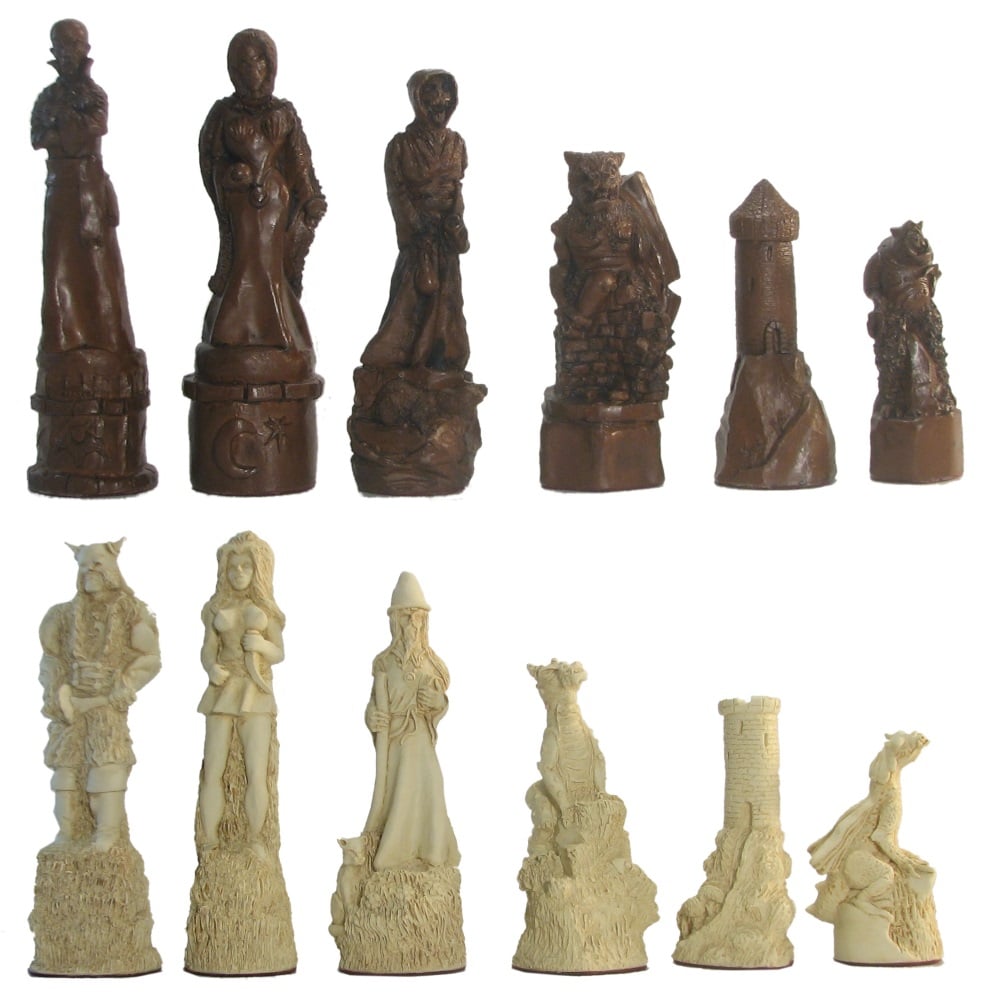 Fantasy Chess Set The Sword and The Sorcery Chess Collection