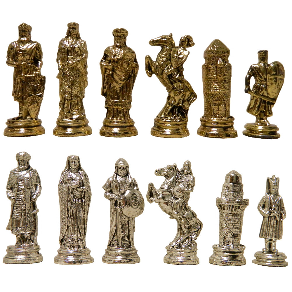 Metal Chess Pieces