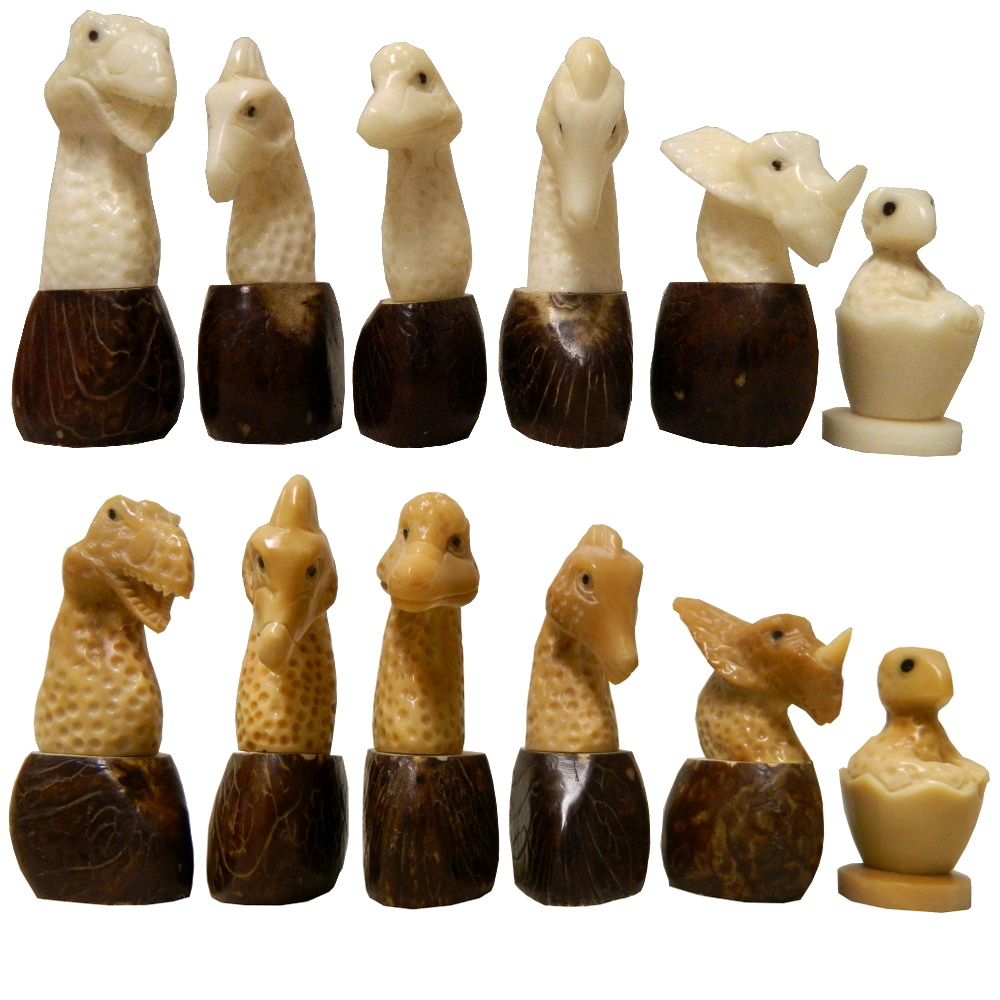 dinosaur chess sets