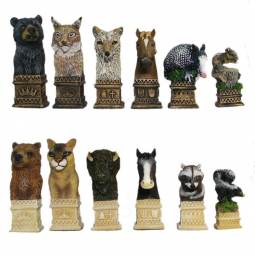 Animal Theme Chess Sets and Pieces