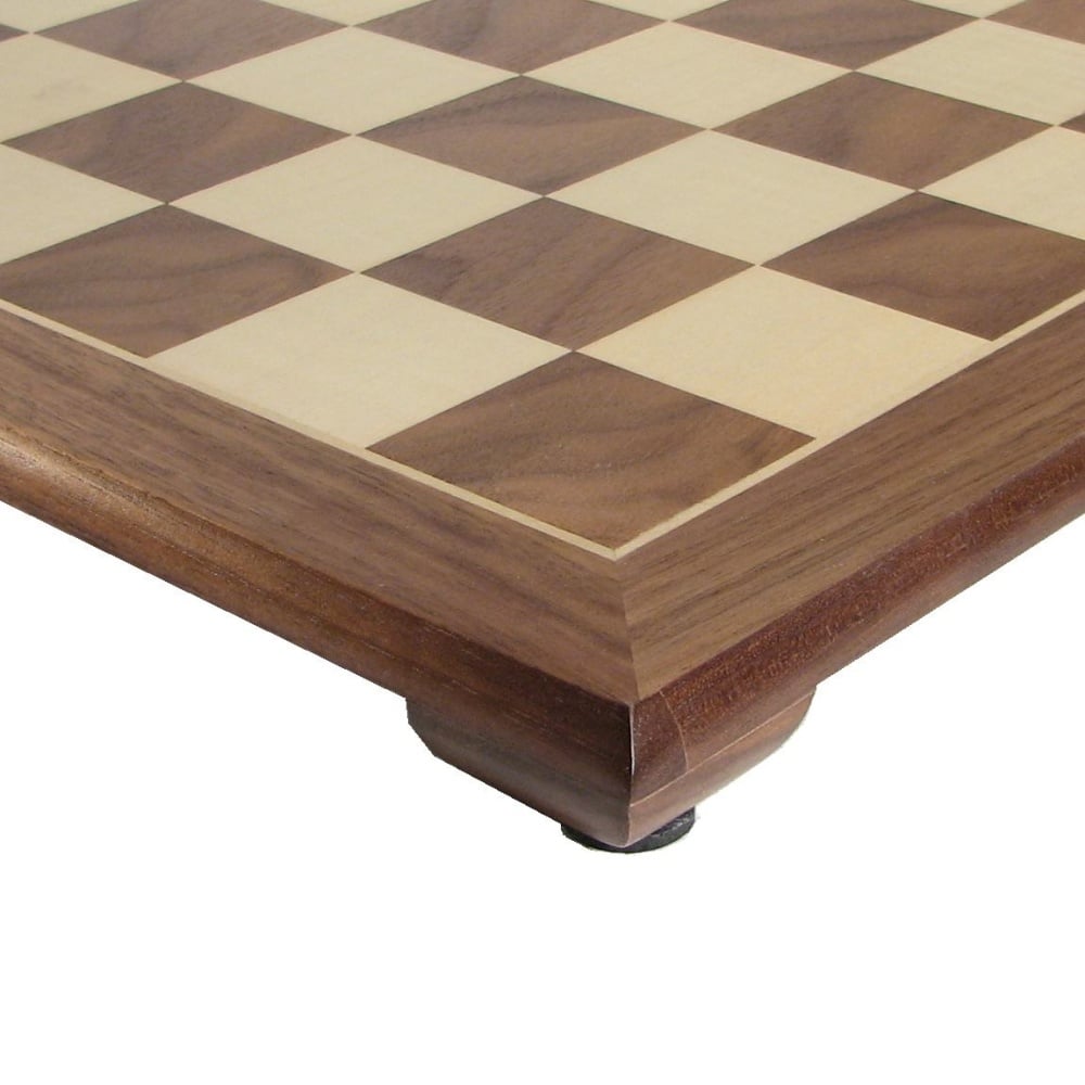 Wood Chess Set Raised Board Solid Walnut and White Oak -  Canada in  2023