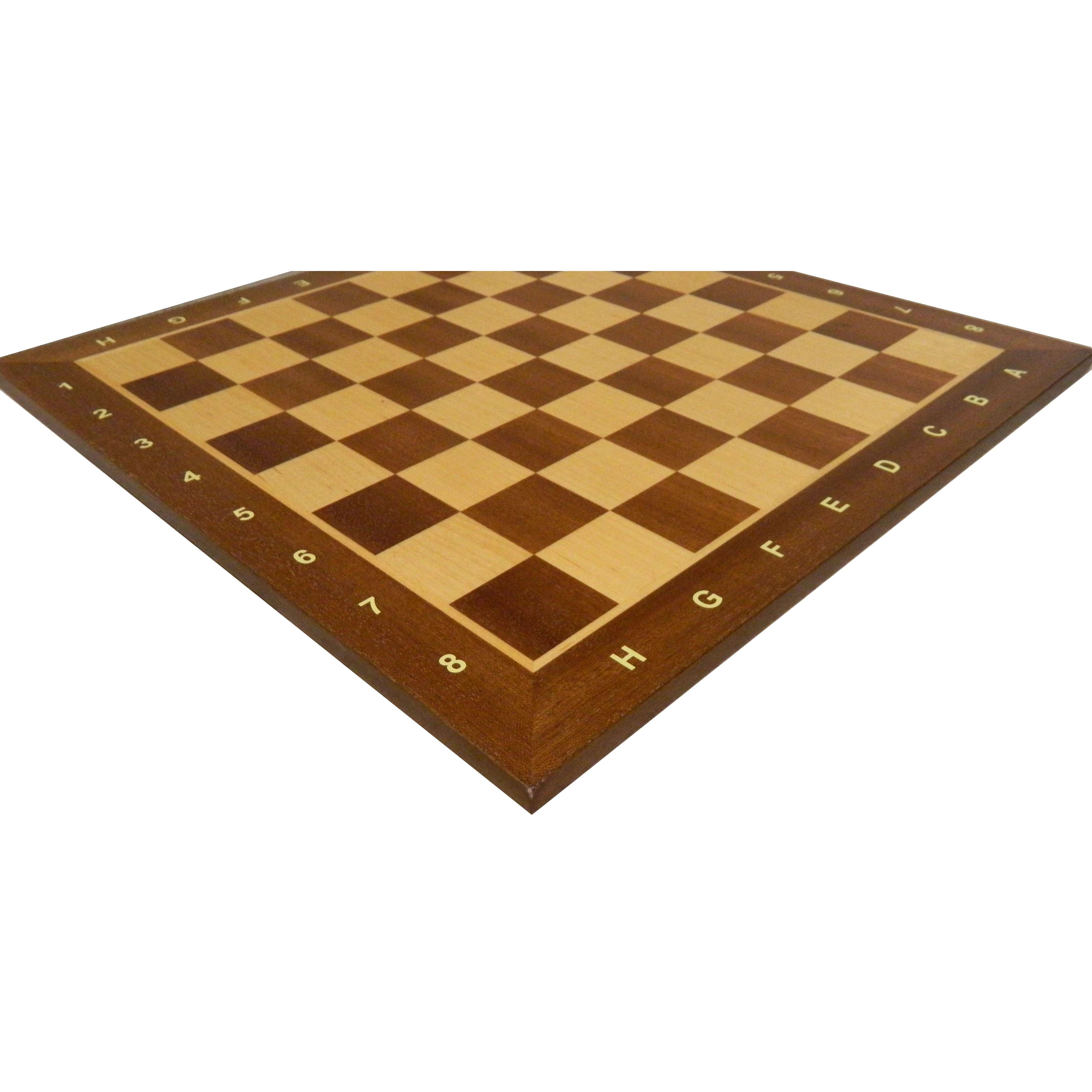 19 Stained Beech Staunton Analysis Chess Set with Storage Box