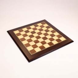 22 3/4" Luxury Vice Presidential Chess Board with Bevel - Rosewood Finish