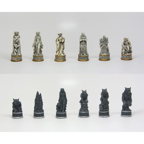  Nemesis Now Vampires & Werewolves Chess Set Chess Game standard  by Nemesis Now : Toys & Games