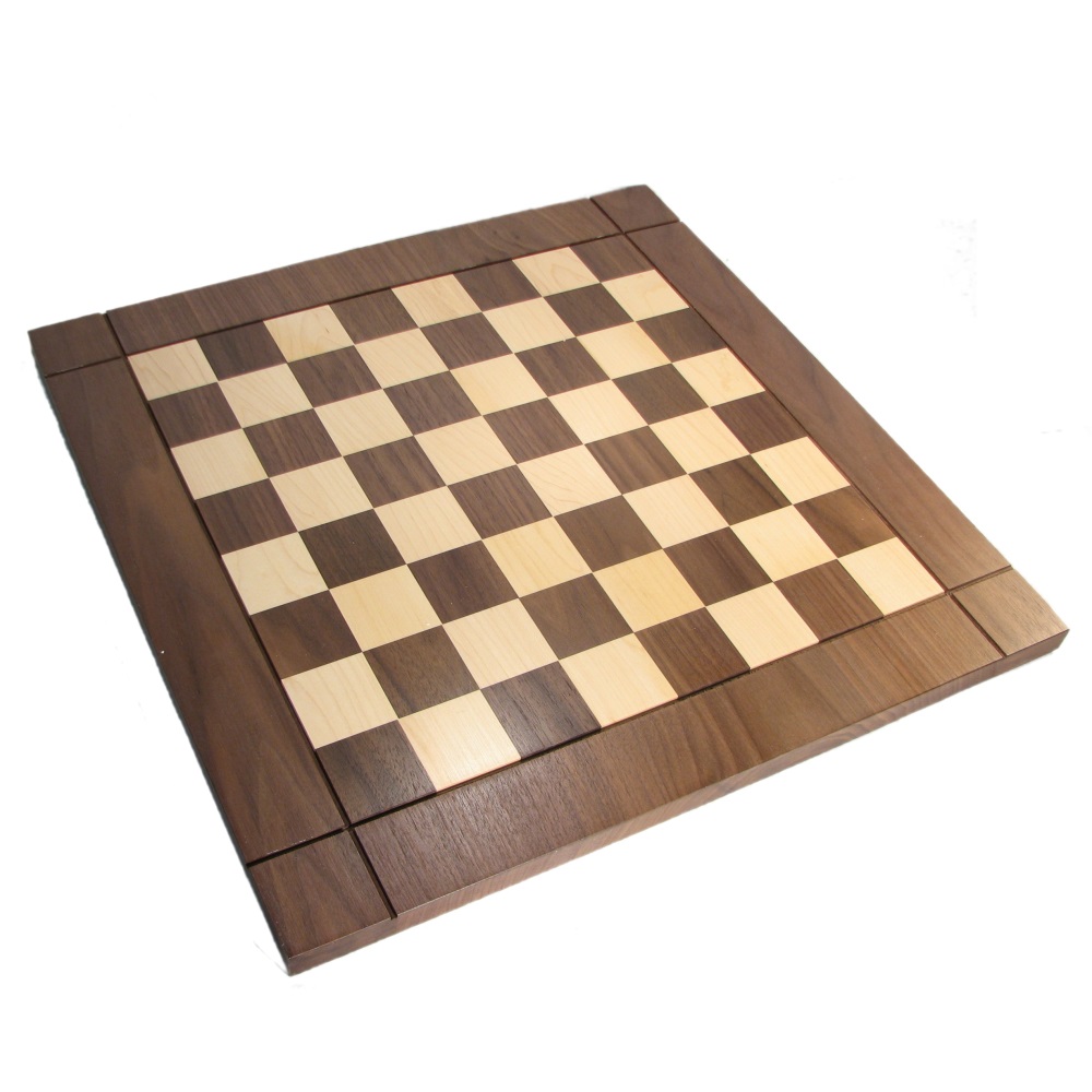 Other, Large Wood Chess Board History Chanel