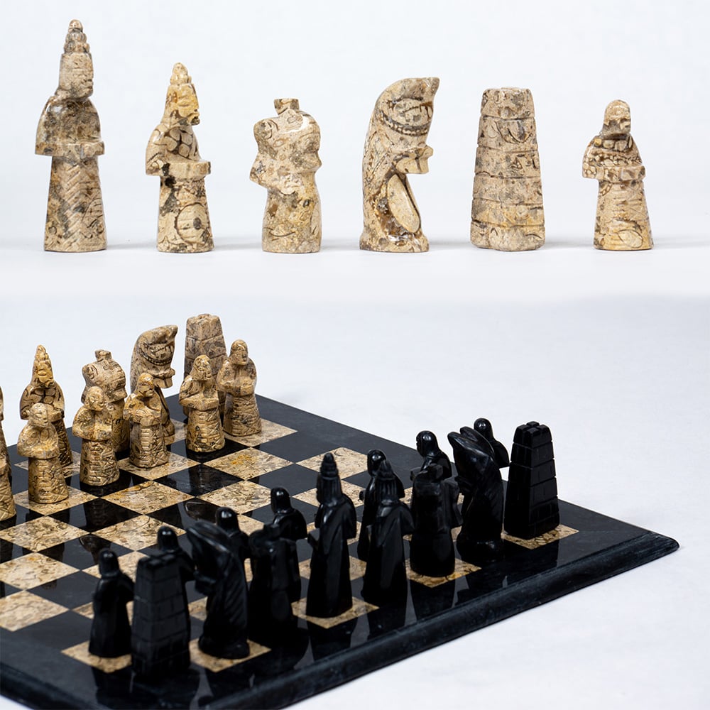 Shops marble chess set