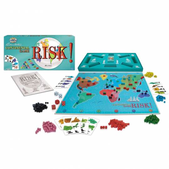 1959 Risk Continental 2024 Game Classic Reproduction Board GamenParker BrothersnNew