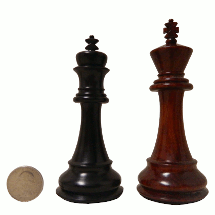 Chess Piece Sizes  Staunton Standard and Tall Chess Pieces