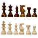 Red and Botocino European Style Marble Chess Pieces