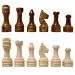 Red and Botocino Rustic Style Marble Chess Pieces