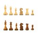 3 1/2" MoW Honey Rosewood Lux Imperator Staunton Chess Pieces