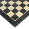 22" Black & Sycamore Chess Board with 2 1/4" Squares (Add 99.95)