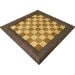 15" Italian Leatherette and Wood Footed Chess Board (Add $199.95)